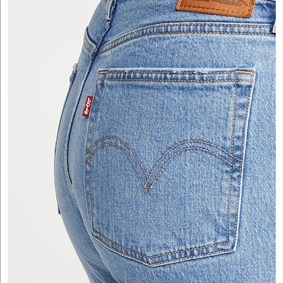 NWOT Levi's Wedgie Straight Jeans Tango Hustle 28 - Picture 4 of 8